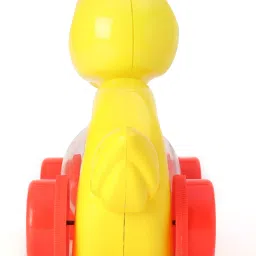 zokato Pull Along Rattling Duck - Red & Yellow image 2