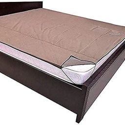 210 TC Polyester Double Solid Fitted (Elastic) Bedsheet-image-31