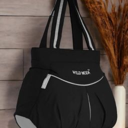 Women Black Shoulder Bag - Extra Spacious-image-62