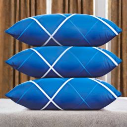 LUXURY Cotton Solid Sleeping Pillow Pack of 3-image-66