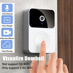 MERISH Smart Wireless Camera Video Doorbell | 1000 feet Range | Instant Visitor Video Call via Phone App | Night Vision | 3-Day Screenshot Storage | 2.4GHz WiFi image 4