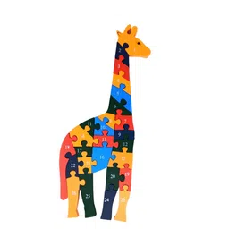 A&A Kreative Box Wooden Giraffe Puzzle-51