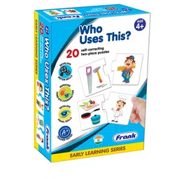 Frank Early Learning Series Who Uses This? Puzzle - 4+Years-15