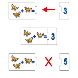 Frank Set of 24 Two-Piece My First Sums Early Learning Puzzle image 4
