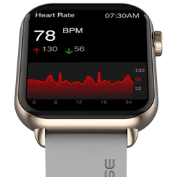 noise ColorFit Mighty Smartwatch with Bluetooth Calling ( 49.78mm TFT Display, IP67 Water Resistant, Silver Grey Strap) image 5