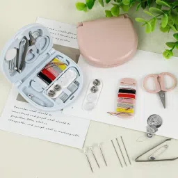 Mini Sewing Kit Pocket Sewing Box Travel Sewing Kit for Adult Beginner Travel Solid Women Multicolor Swimsuit-image-7
