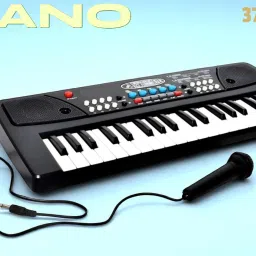 37-Key Musical Piano Keyboard with Microphone 430A1 Song Record Feaure_P727-image-35