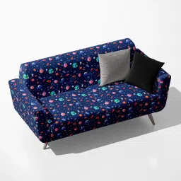 AZ5007992SOF_FB_RF_R-SP_D56^80_VL Space Travel Meteorites Rocket Astronaut Shuttle Velvet Sofa Fabric Sofa Fabric-13
