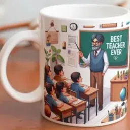best teacher ever sir Perfect Gift for Birthdays, Anniversaries & Special Occasi Ceramic Coffee Mug-image-41