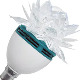 ™ Lotus Disco Bulb for Home Bedroom Dancing Stage Parties and Diwali LED Single Disco Ball-45