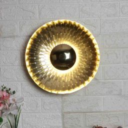 eliante by jainsons lights Zeynep Gold Iron Flush Mount Wall Light-picture-47