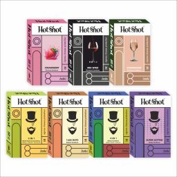 Condom Male Combo - 4in1 Extra Time Delay, Raised and 1600 Dots, Flavour, Ribbed Condom-1