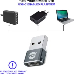 VCR Lightning, Micro USB, USB, USB Type C OTG Adapter image 4