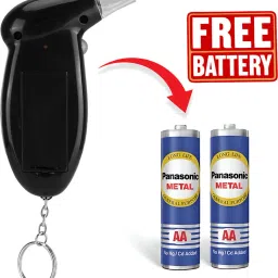 vinesto Digital Alcohol Tester | Fast & Accurate BAC with LED Display & 2 Free Batteries Analytical Scale image 5