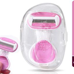 Lightweight Body Mini Razor for On-the-Go Use, Travel Case, Women-image-4