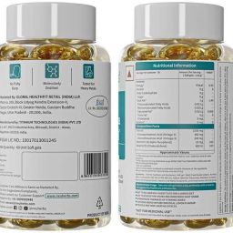 neuherbs Mini Deep Sea Fish Oil - Omega 3 1000 mg EPA & DHA With Vitamin D3 & E image 2