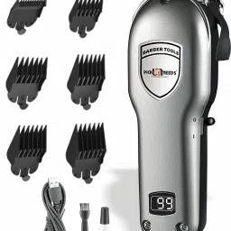 Make Ur Wish Professional Rechargeable Hair Cutting Machine/Trimmer/Clipper With LED DisplayShaver For Men-9