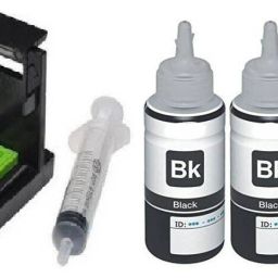 Ang 2 nos Black Refill ink With 1 Syringe Compatible With Suction tool set Black Ink Bottle-image-18
