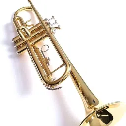 Professional TRUM-275 Gold Trumpet Set for all Players - Musical instrument Special Edition RGT-007 Gold-Silver Bb Trumpet-13