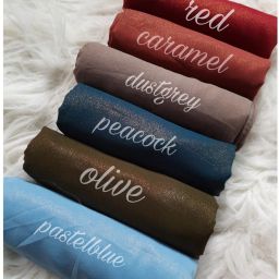 Solid Georgette Women Multicolor Scarf, Stole, Fancy Scarf-image-35