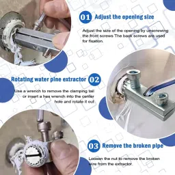 deoxys Faucet Installation & Removal Tool Screw Extractor Set Stripped Screw Extractor Set For Damaged Screw Remover & Extractor image 4