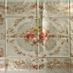 Floral 4 Seater Table Cover-image-4