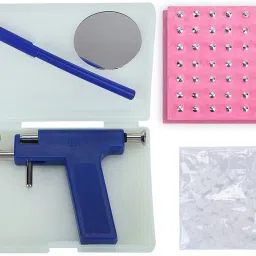 Ear Piercing Tool Set, 1 Gun, 1 Marker, 1 Glass, 98 Pcs Stude Punches & Punching Machines-picture-45