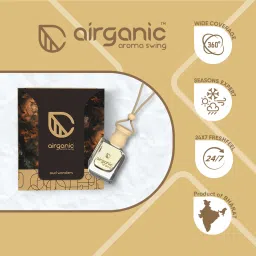 airganic Aroma Swing Combo Offer : Oud Wonder & Lemon Bee Car Freshener Diffuser image 4