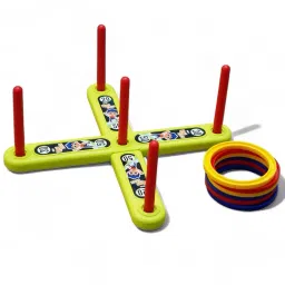 Ring Toss Game For Kids, Quoits Hoopla Throw Game, Hula Hoop-11