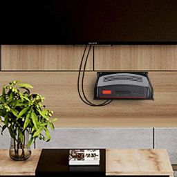 taido Multi-Purpose Wall Mount Setup Box Stand for Set Top Box/Wi-Fi Stand Rack Shelf Iron Wall Shelf image 5