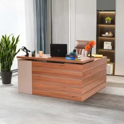 Engineered Wood Office Table-45