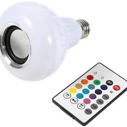 GUGGU ANJ_293_Led Wireless Light Bulb Speaker Base Color Changing With Remote Control Smart Bulb-image-98