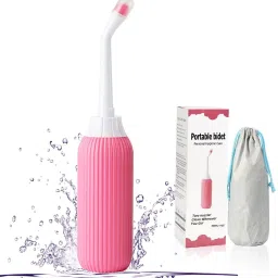 Portable bidet, Jet Spray for Toilet | Retractable, 2 angled Nozzles ND44 Manual Bidets-image-73