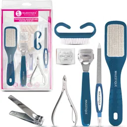 Manicure and Pedicure Tools Kit, 7-Piece Set for Smooth, Beautiful Feet-35