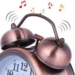 remeka Analog Brown Clock image 5