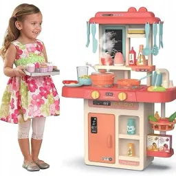 42-Piece Kitchen Set, Smoky, Music,Real Water Tap, Actually Fell of Kitchen Set-image-58