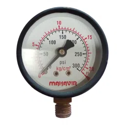 Pressure Gauge Industrial Heavy Duty Size 2 1/2 Inch Thread 1/4" Hole Gauge-picture-18
