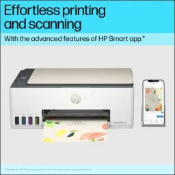 HP Smart Tank All in One 583 Multi-function WiFi Color Ink Tank Printer (Borderless Printing) for Print/Copy/Scan with Up to 4000 pages of Black or 6000 pages of color ink in the box and Mobile Fax Support with HP Smart App image 4