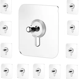 (PACK OF 10)Multipurpose use bathroom and kitchen storage hook 1.284 Hook 1-image-73