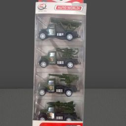 Toy Auto World Military Die-Cast Vehicle Set 1"55 Scale Pack of 4-image-96