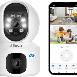 IFITech 4MP 360° Smart Dual Lens CCTV Camera | Supports 4G SIM Card Connectivity - Security Camera-20