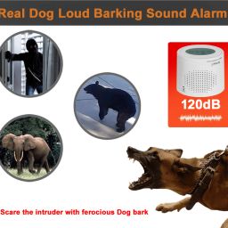 ifitech Dog Barking Sensor Alarm | 120db Loud Noise Motion Sensor Remote Control Alarm - Door & Window Door Window Alarm image 5