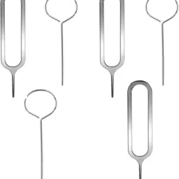 ELECOVER 6PCS SIM Card Tray Open Eject Pin Removal Tool Needle Opener Ejector All Phones Sim Adapter-45