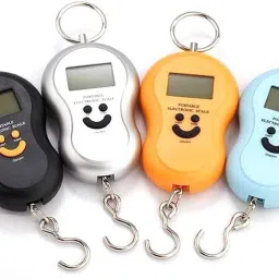 Jetudoo Digital LCD Weighing Scale for (40Kg) Portable Handy Pocket Smile Mini Electronic scale Weighing Scale-image-64