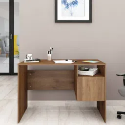 crystal furnitech Milan Writing Table In Knottywood Finish-picture-15
