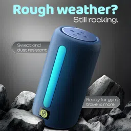 SnapUp Stone MAX Upto 9H TYPE C ACOUSTIC STEREO SOUND RGB 55mm DUAL DRIVER TWS FEATURE 18 W Bluetooth Speaker image 4