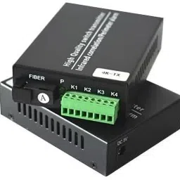RAMEX 4CH Dry Contact Closure to Fiber Media Converter 20KM for Alarm Systems 1 Ports 1000 Mbps Network Switch-image-19