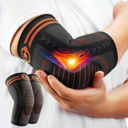 (pack of 2) Elbow Brace Compression Support Tendonitis, Tennis Elbow Elbow Support-image-32