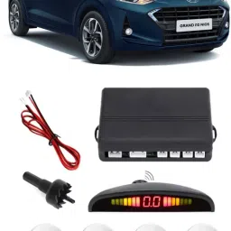 GS184 Silver Car Reverse Parking Sensor with LED Display 4 Sensor G184 Parking Sensor-2