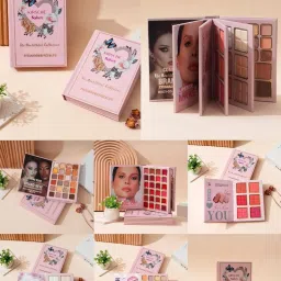 5 IN 1 MAKEUP BOOK PLATE PEARL MATTE EARTH COLOR MAKEUP 450 g-80